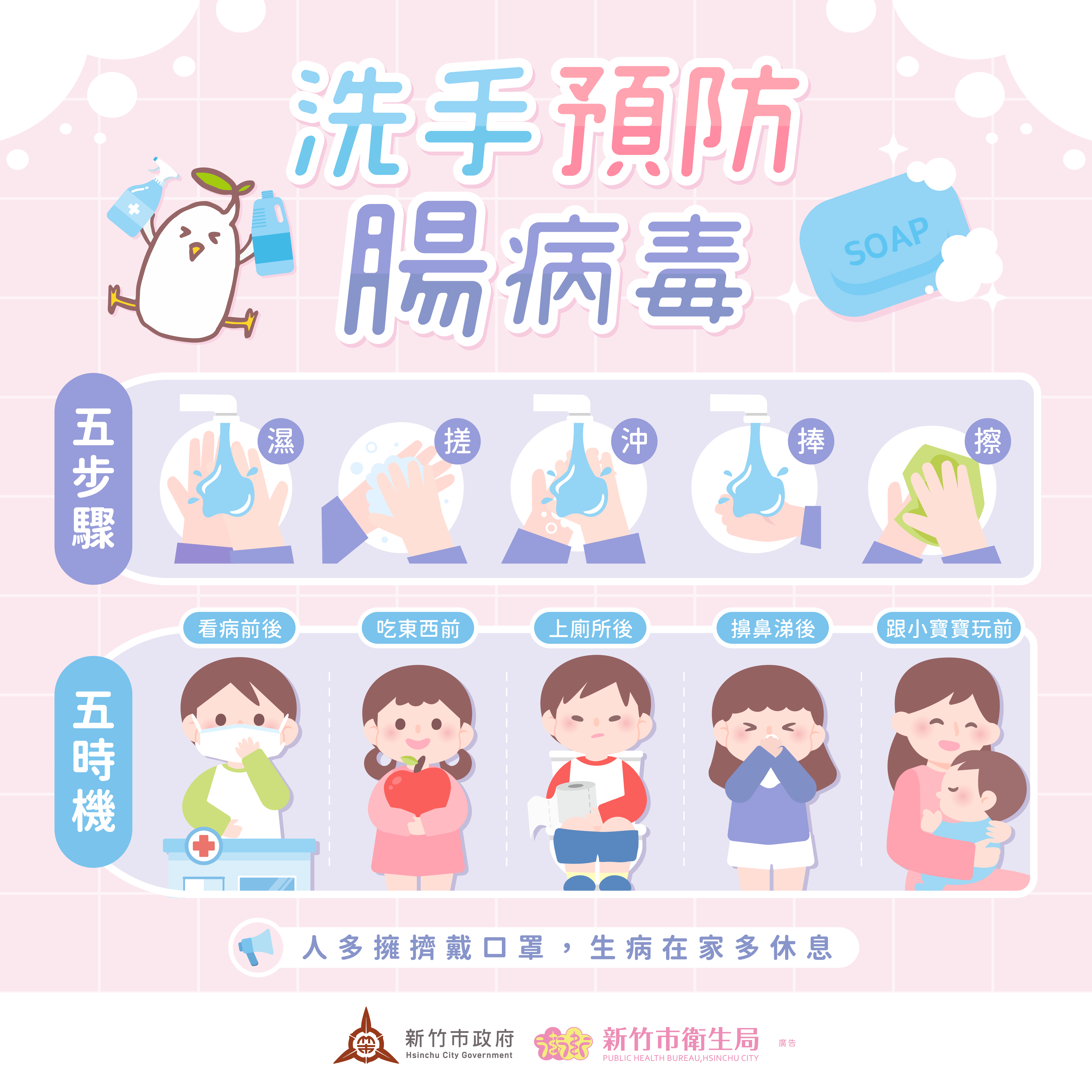 竹市衛生局籲開學防治腸病毒做好55守則 邱臣遠代理市長:全力守護孩童健康 竹市衛生局籲開學防治腸病毒做好55守則 邱臣遠代理市長:全力守護孩童健康
